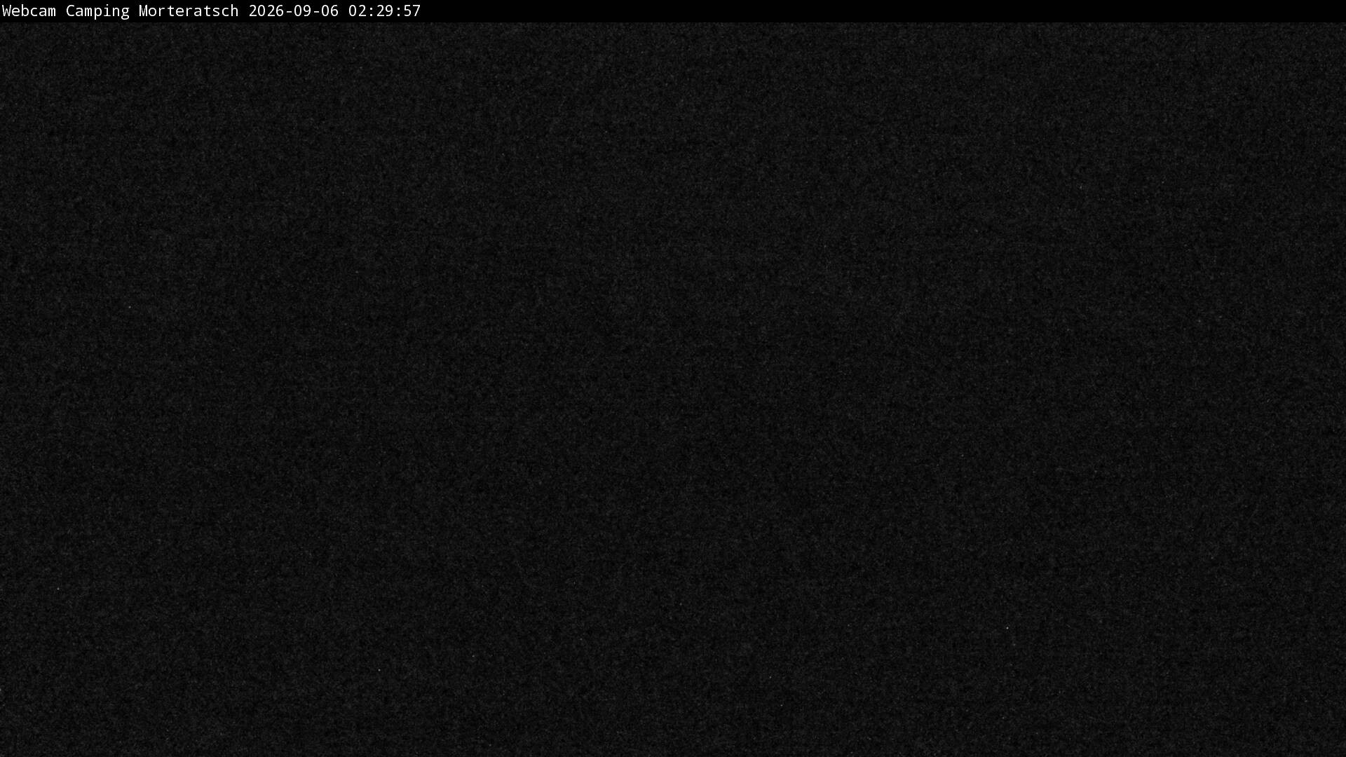 Archiv Foto Webcam Blick Campingplatz Morteratsch