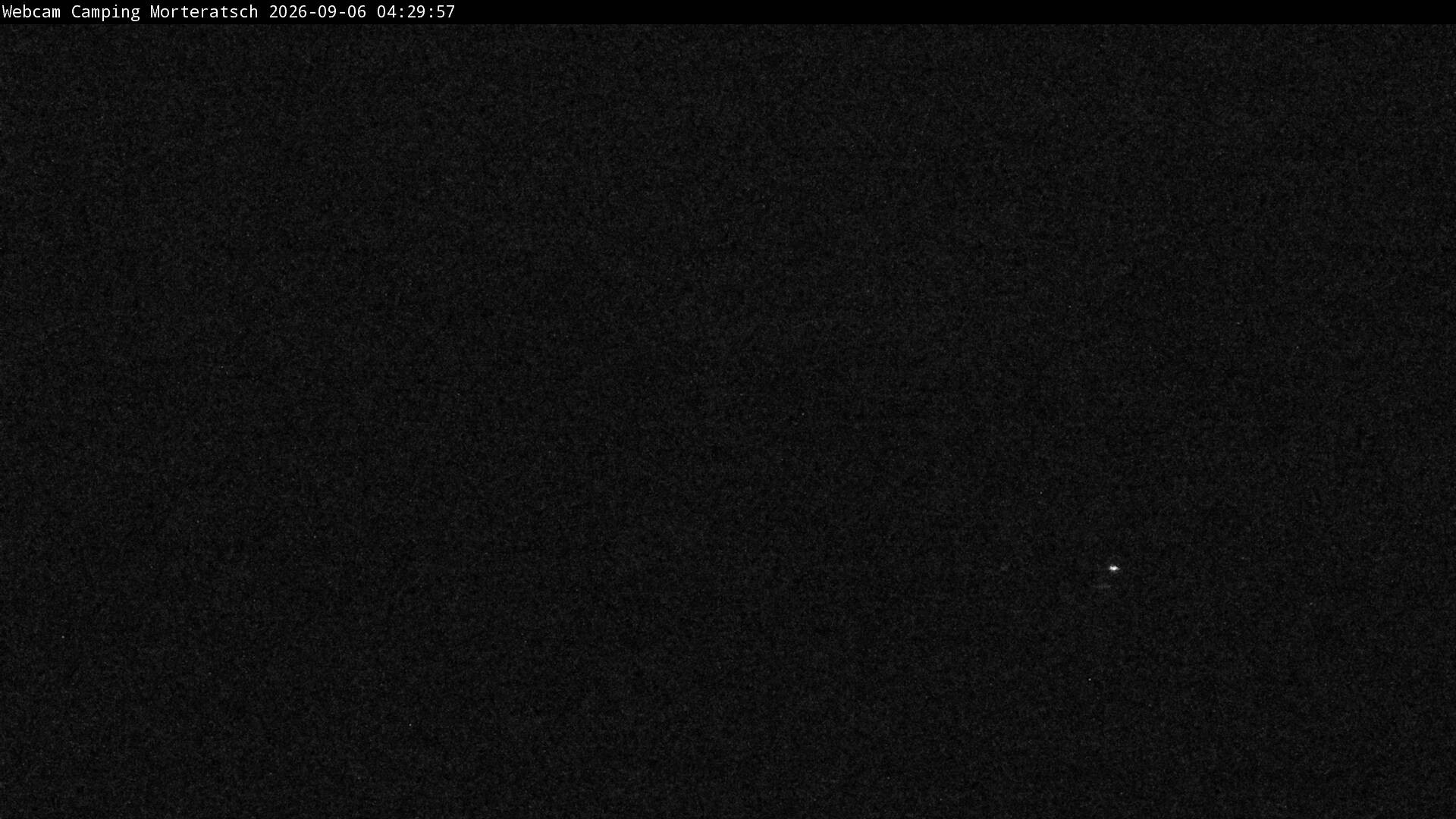 Archiv Foto Webcam Blick Campingplatz Morteratsch