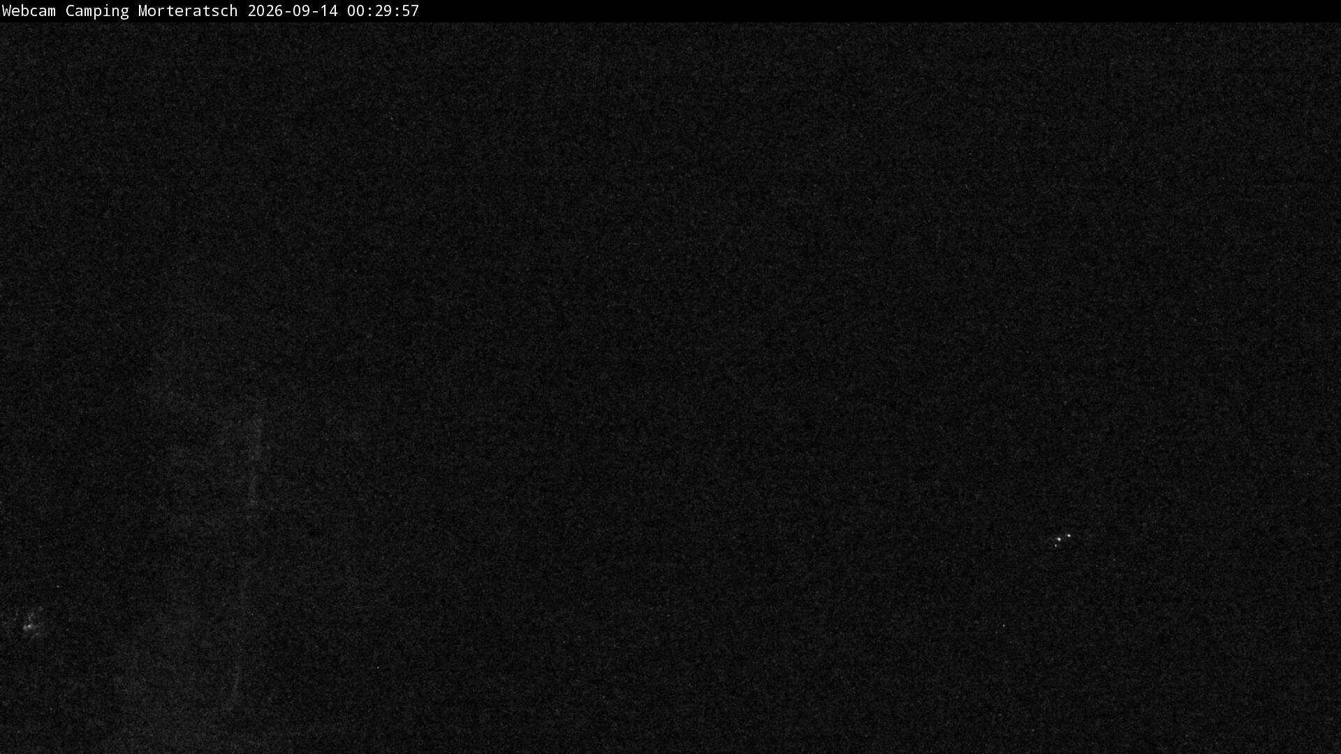 Archiv Foto Webcam Blick Campingplatz Morteratsch