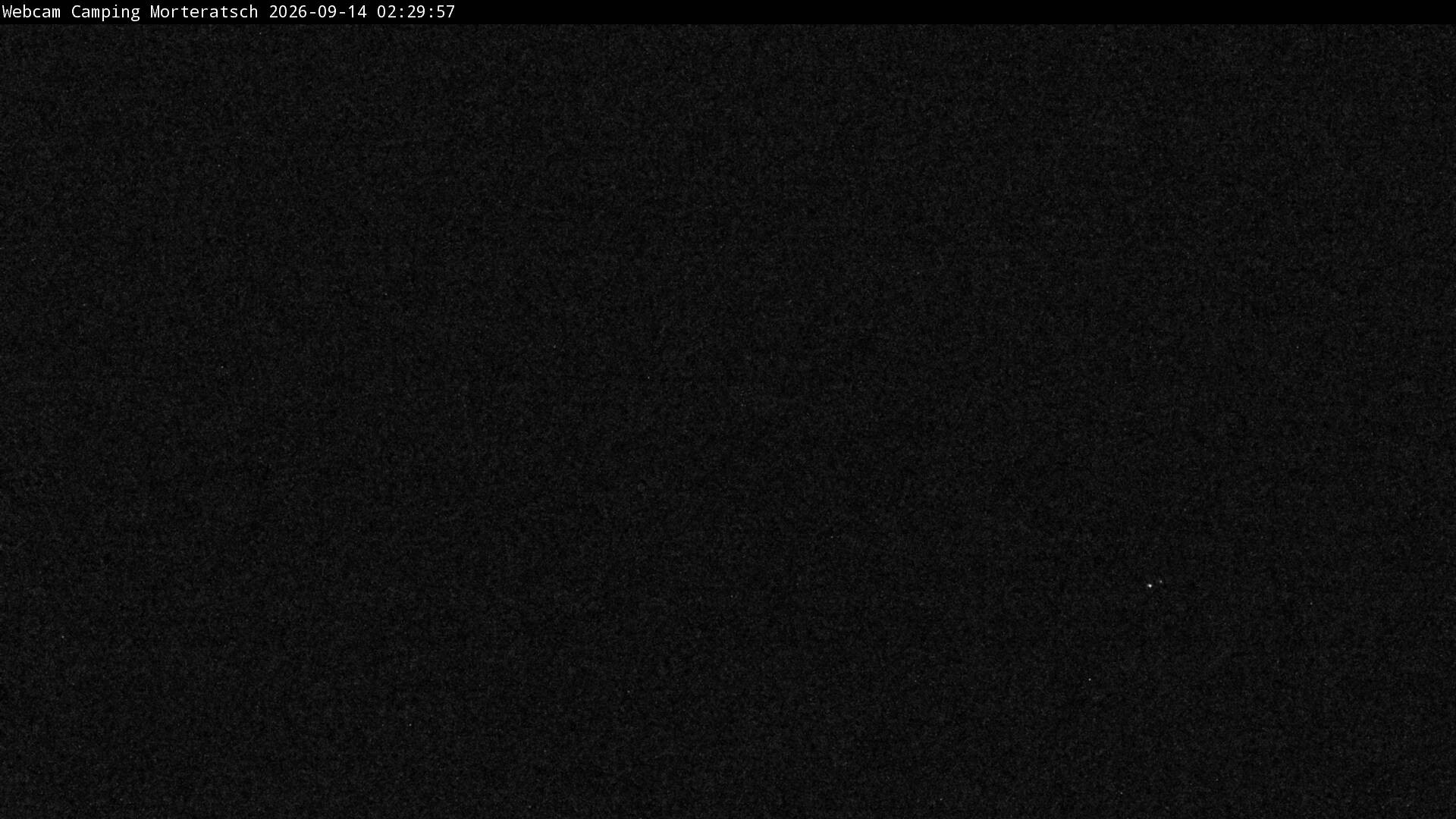 Archiv Foto Webcam Blick Campingplatz Morteratsch