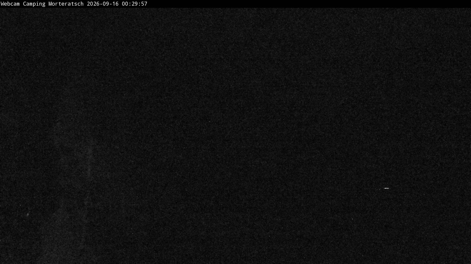Archiv Foto Webcam Blick Campingplatz Morteratsch