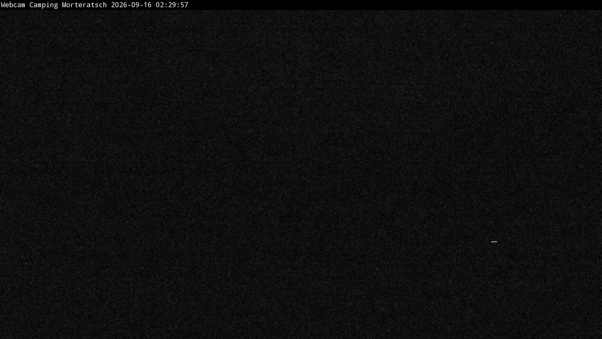 Archiv Foto Webcam Blick Campingplatz Morteratsch