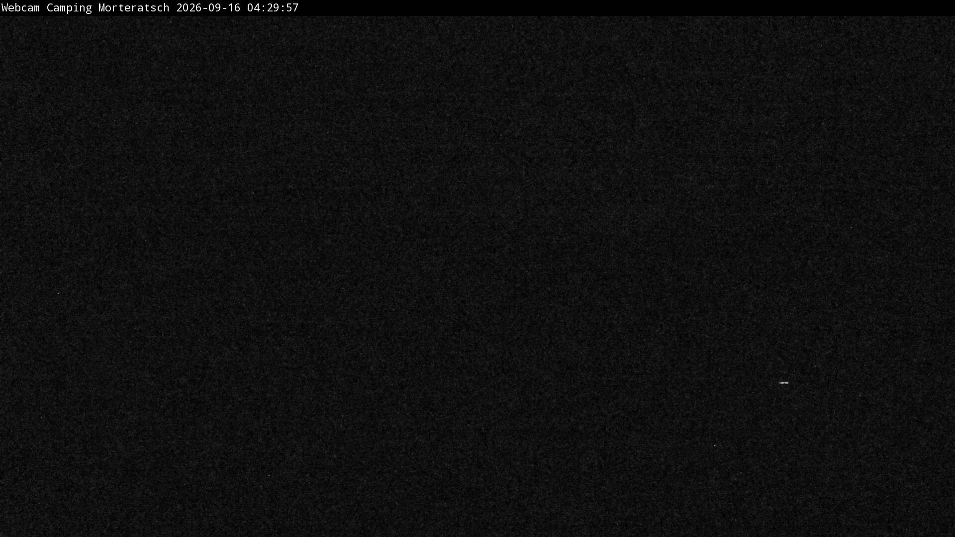 Archiv Foto Webcam Blick Campingplatz Morteratsch
