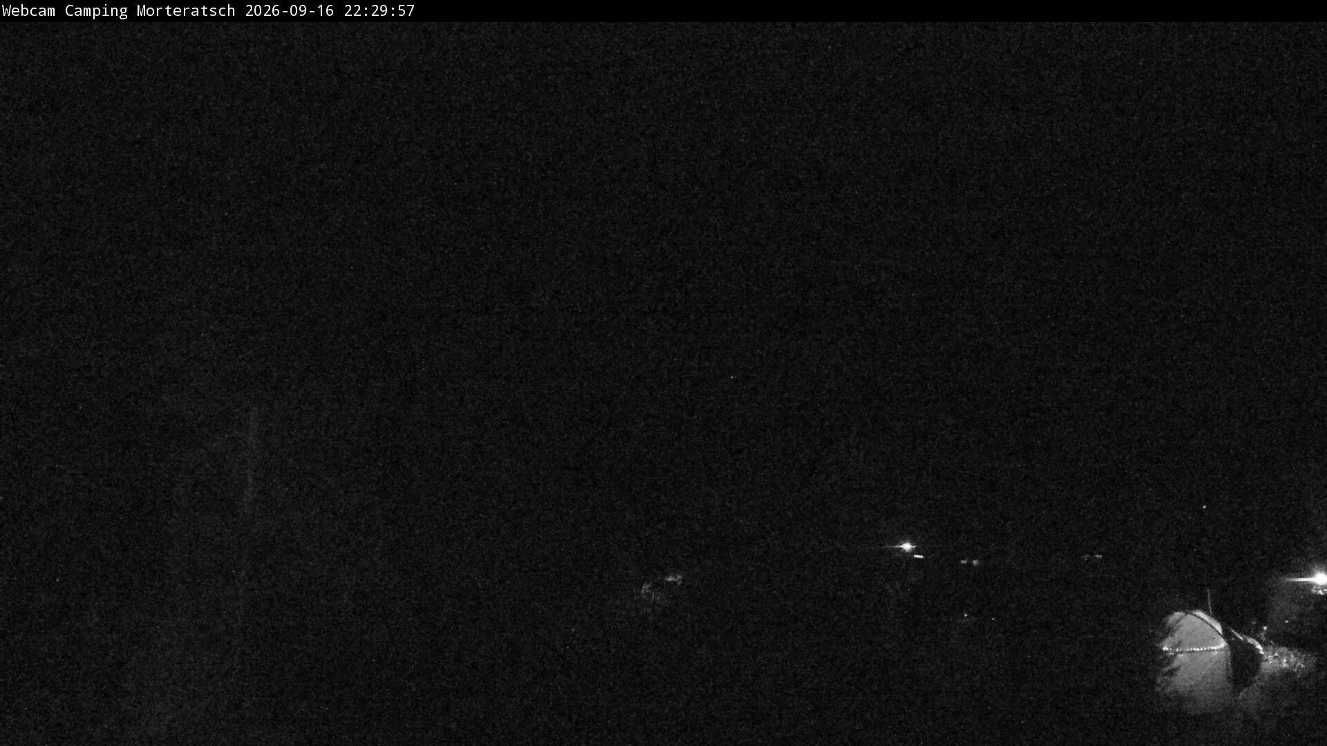 Archiv Foto Webcam Blick Campingplatz Morteratsch