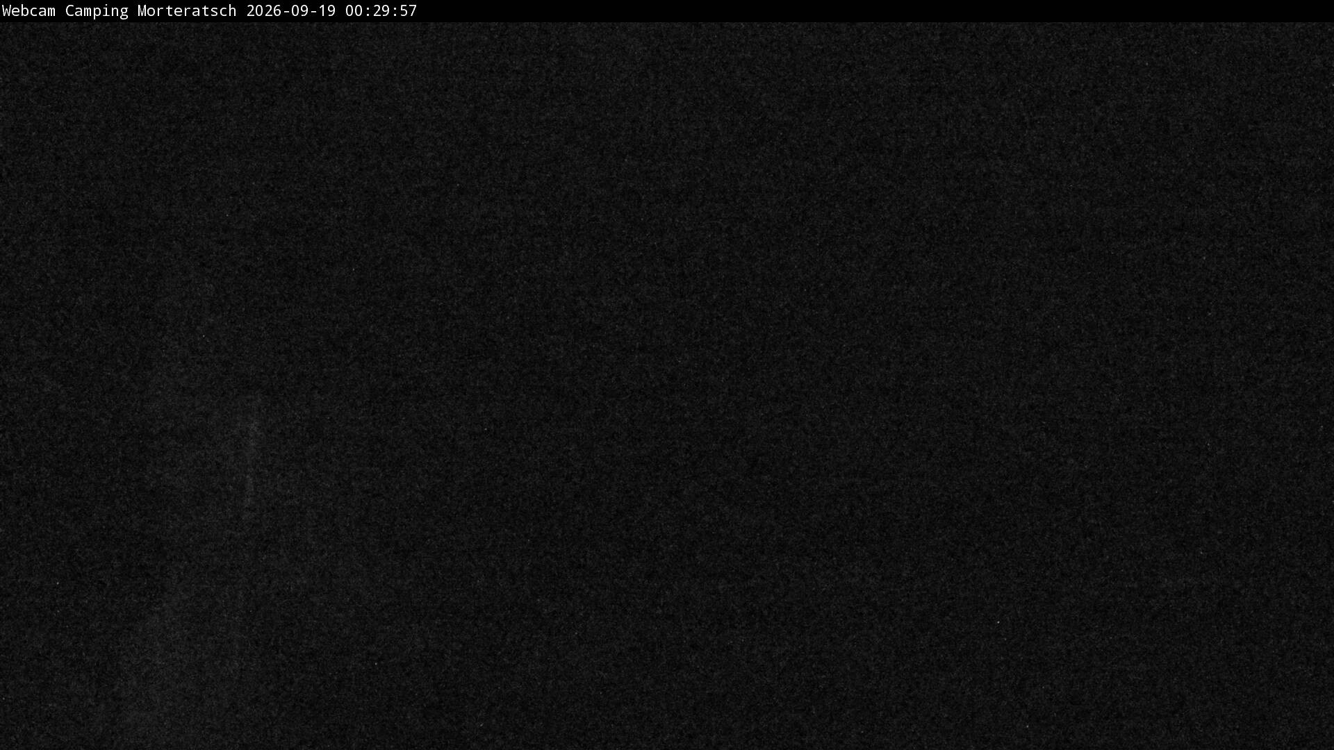 Archiv Foto Webcam Blick Campingplatz Morteratsch