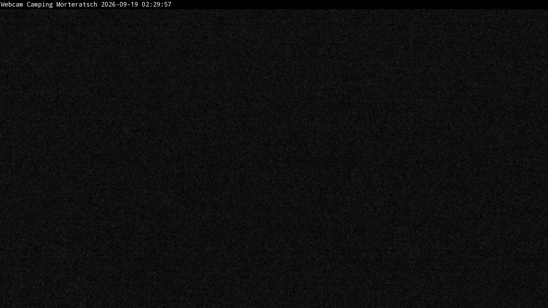 Archiv Foto Webcam Blick Campingplatz Morteratsch