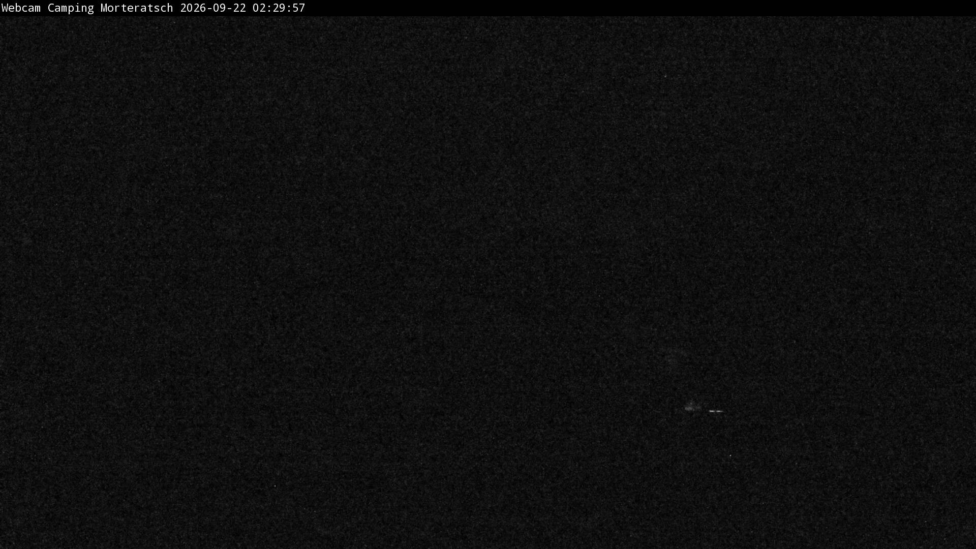 Archiv Foto Webcam Blick Campingplatz Morteratsch