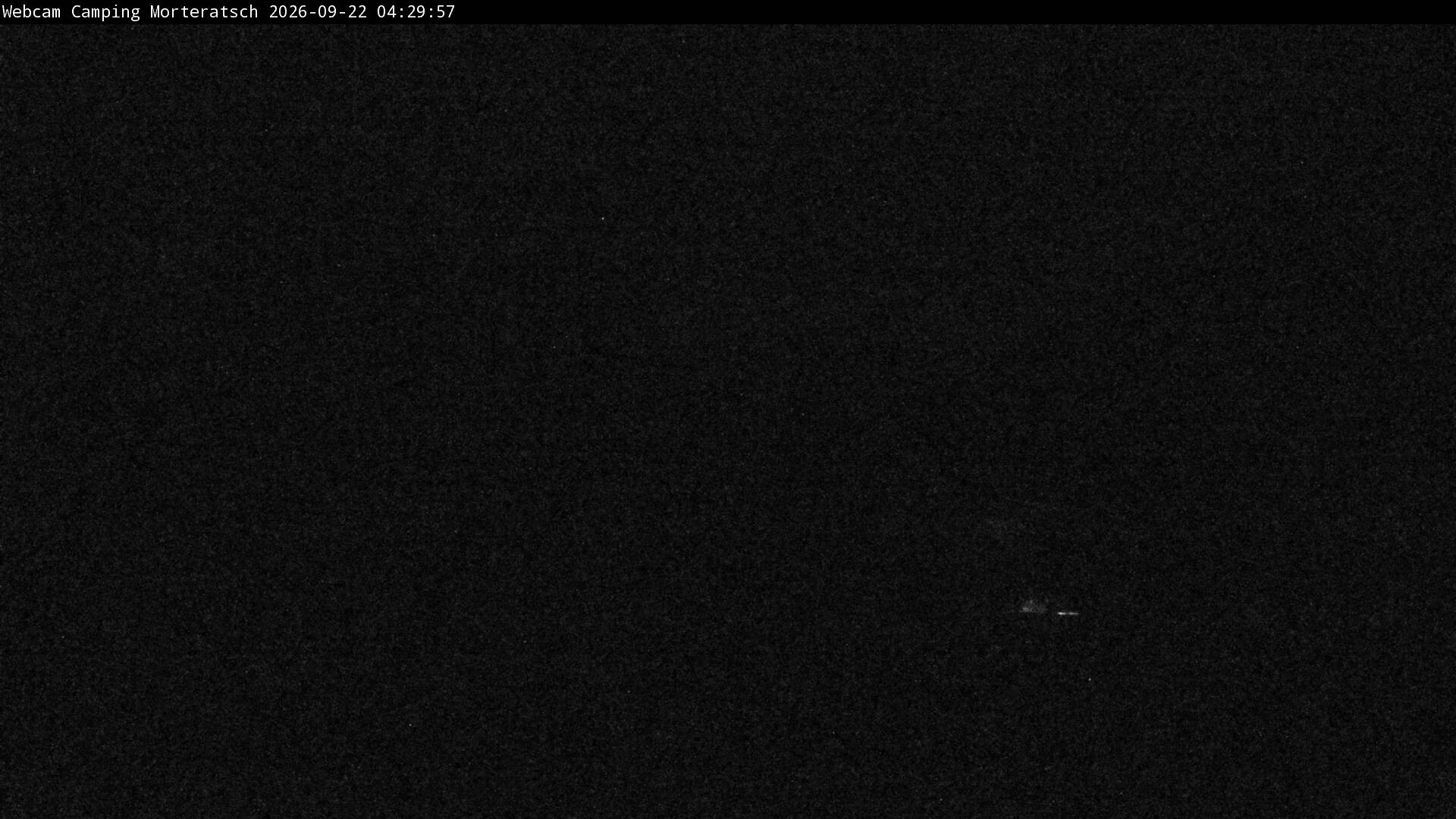 Archiv Foto Webcam Blick Campingplatz Morteratsch