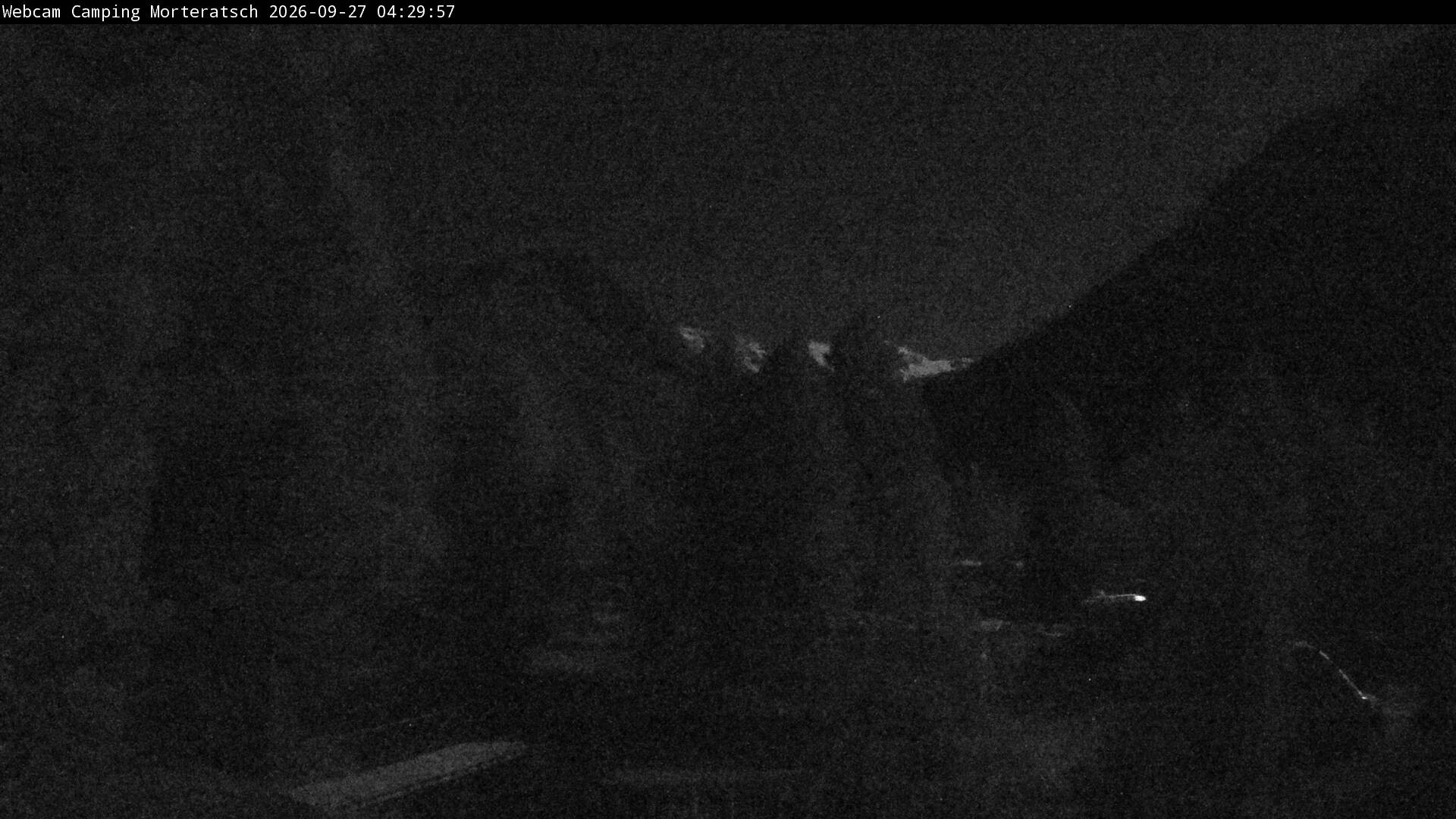 Archiv Foto Webcam Blick Campingplatz Morteratsch