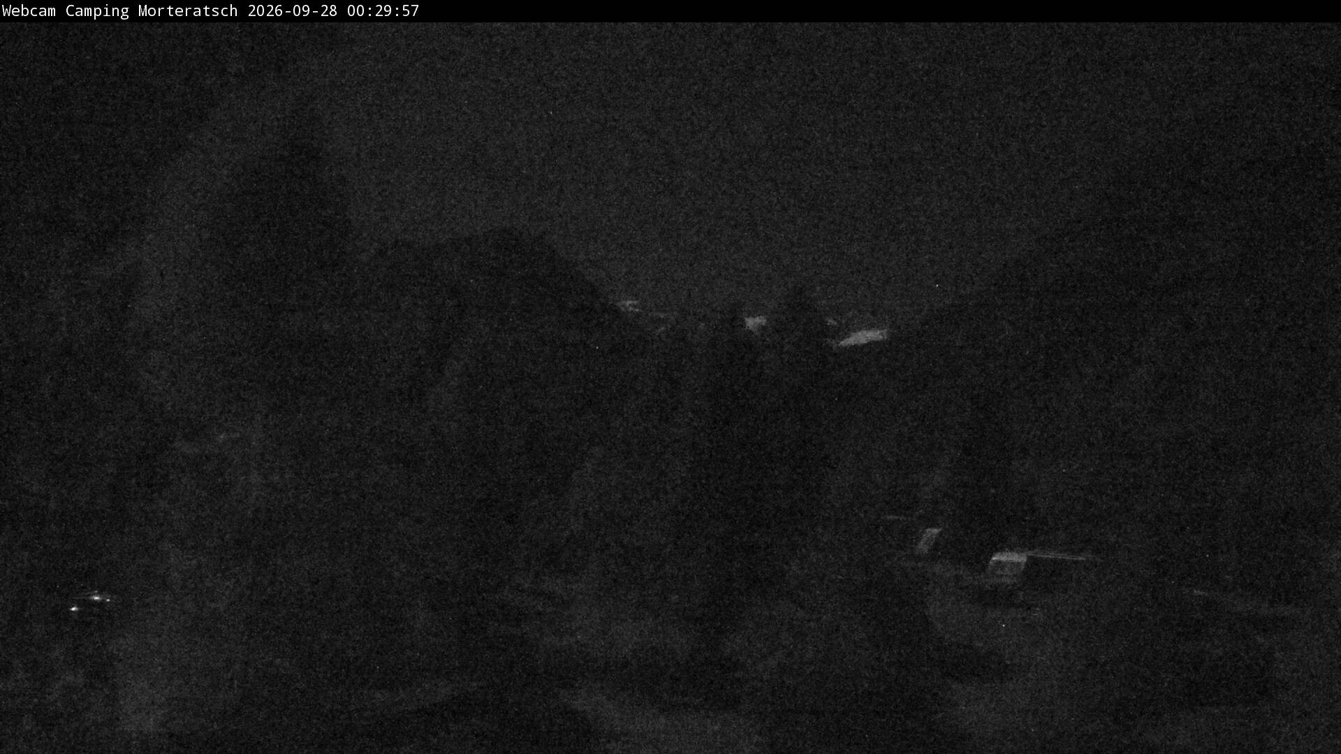 Archiv Foto Webcam Blick Campingplatz Morteratsch