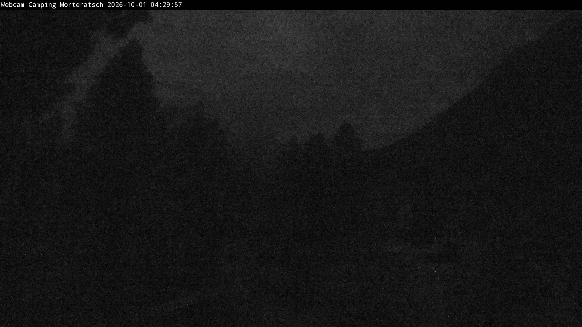 Archiv Foto Webcam Blick Campingplatz Morteratsch