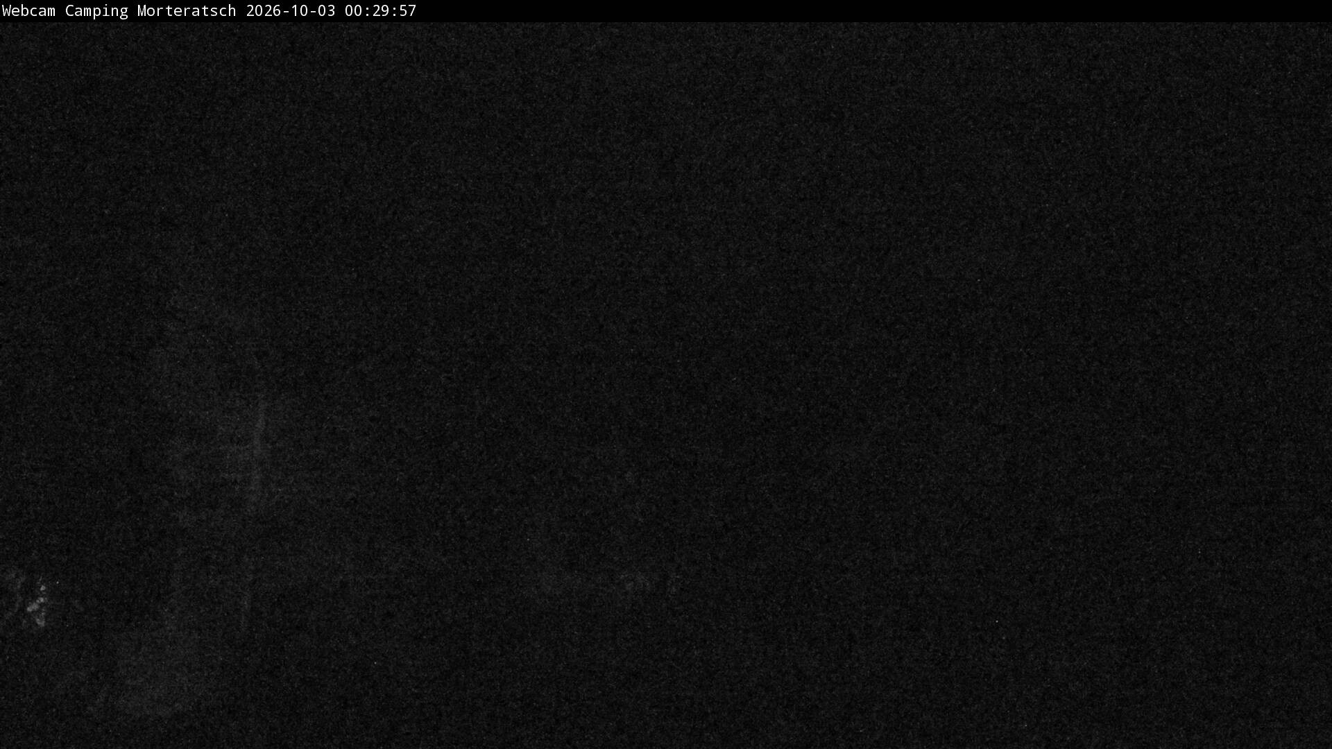 Archiv Foto Webcam Blick Campingplatz Morteratsch
