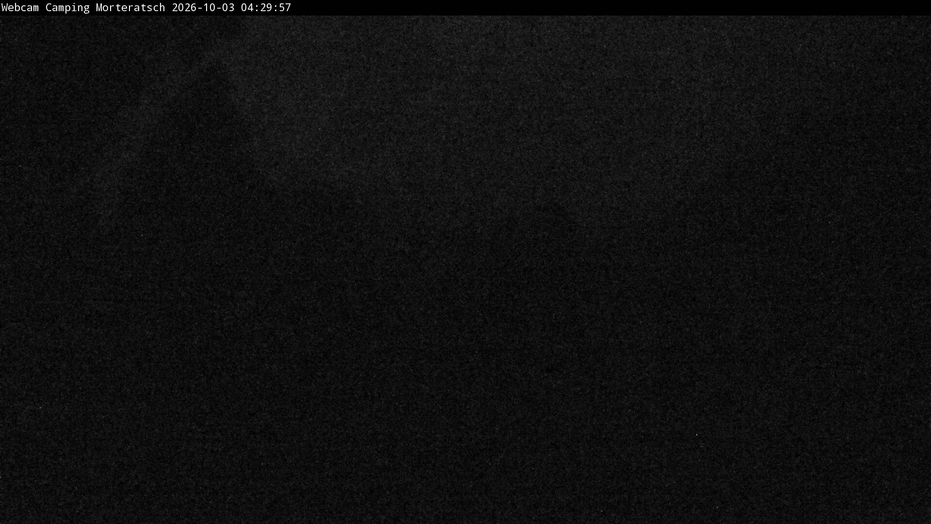 Archiv Foto Webcam Blick Campingplatz Morteratsch
