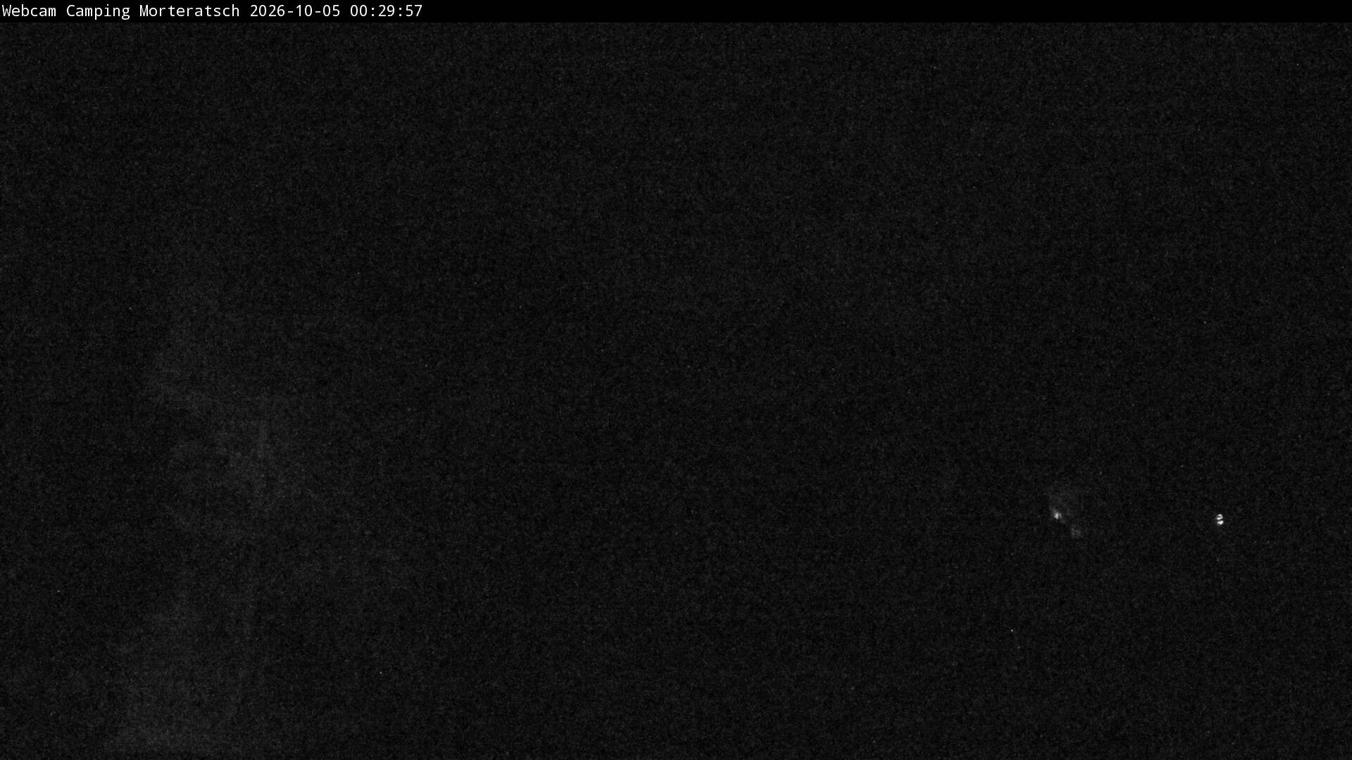 Archiv Foto Webcam Blick Campingplatz Morteratsch