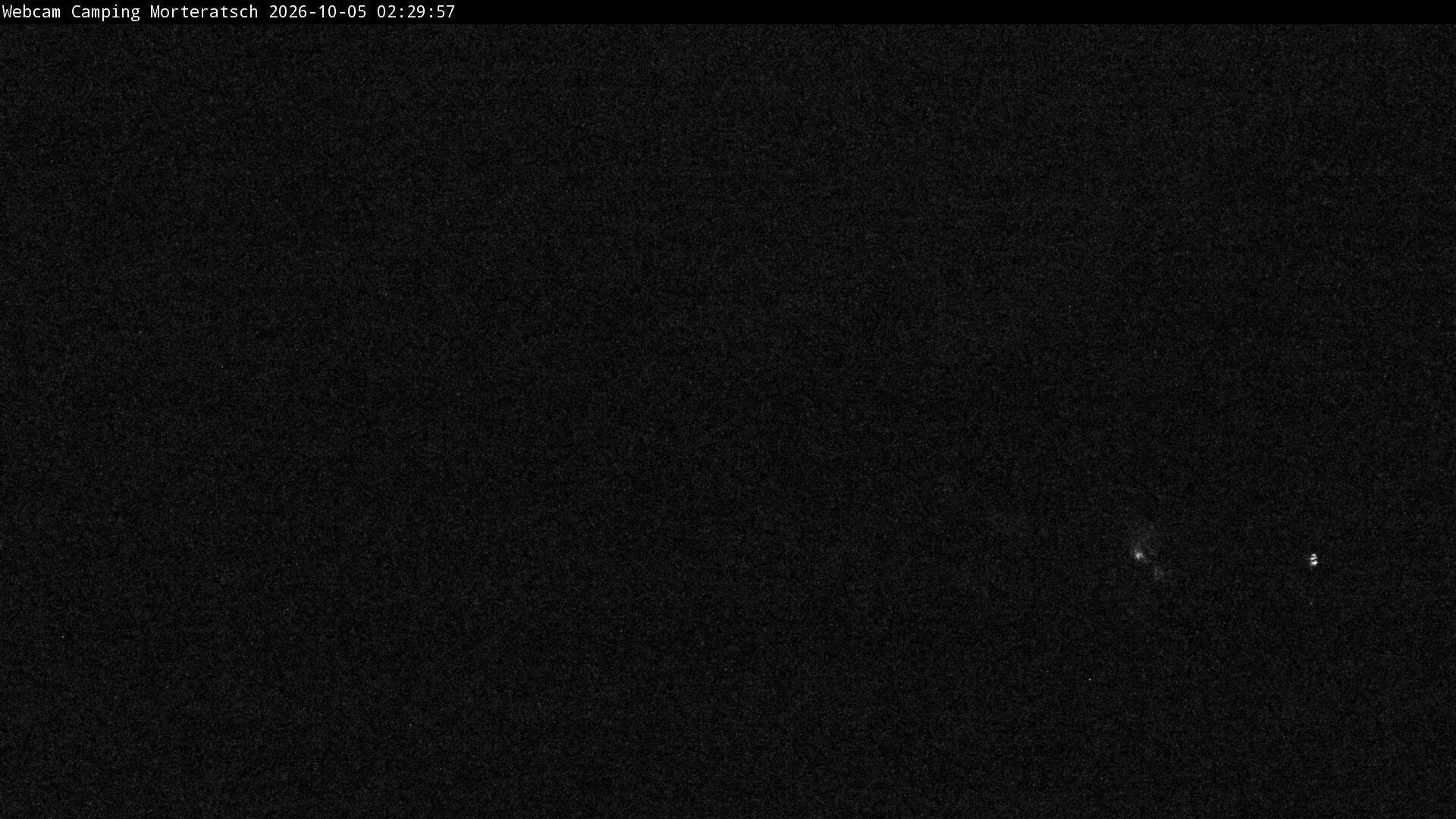 Archiv Foto Webcam Blick Campingplatz Morteratsch