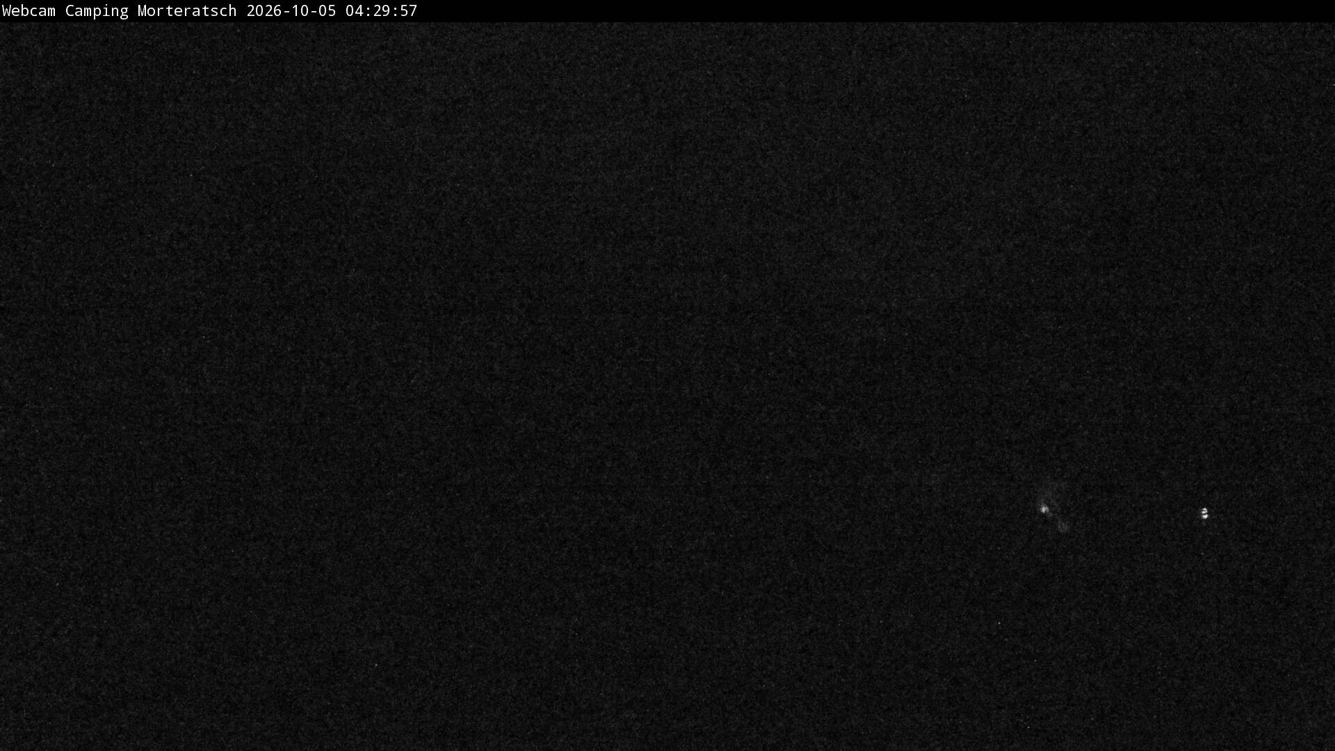 Archiv Foto Webcam Blick Campingplatz Morteratsch