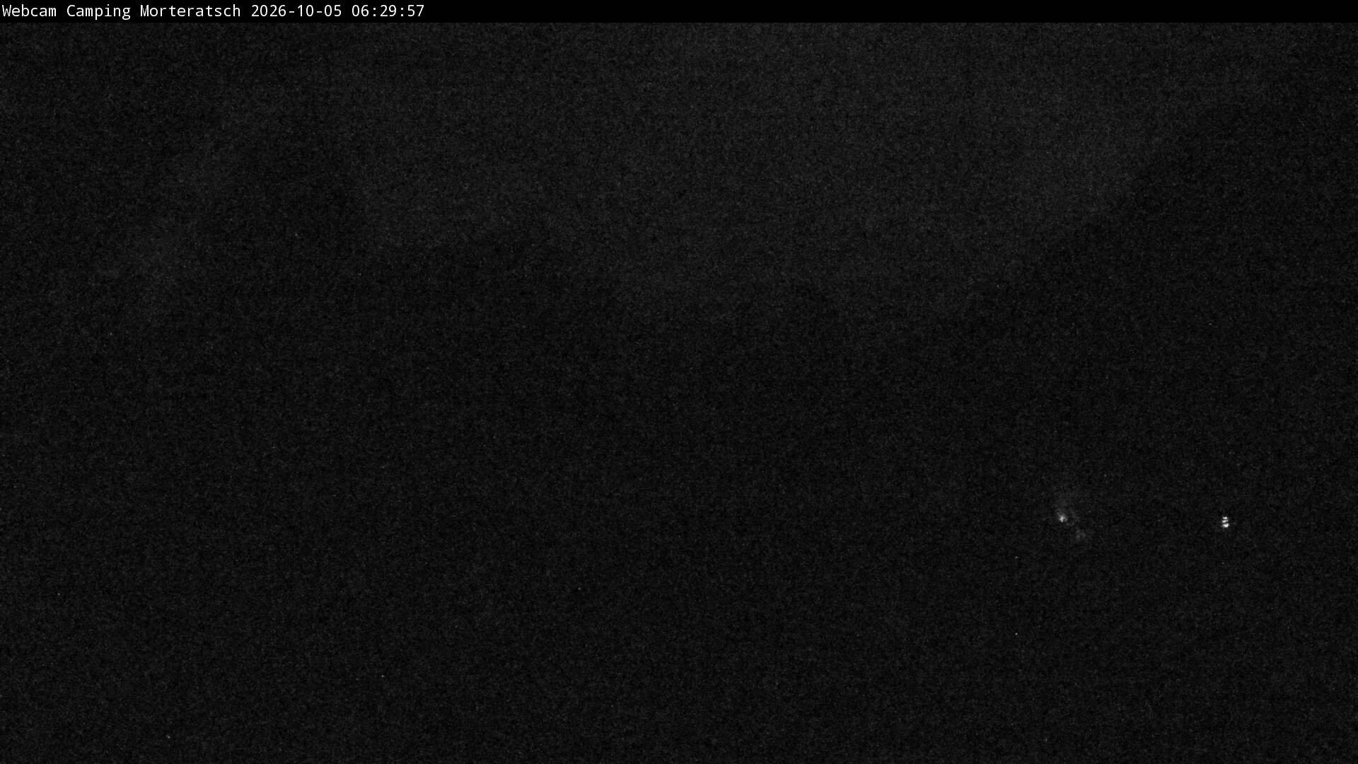 Archiv Foto Webcam Blick Campingplatz Morteratsch