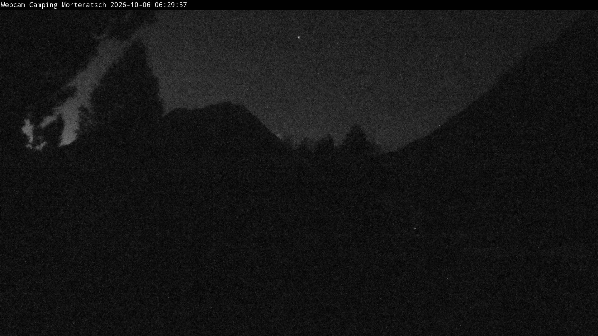 Archiv Foto Webcam Blick Campingplatz Morteratsch