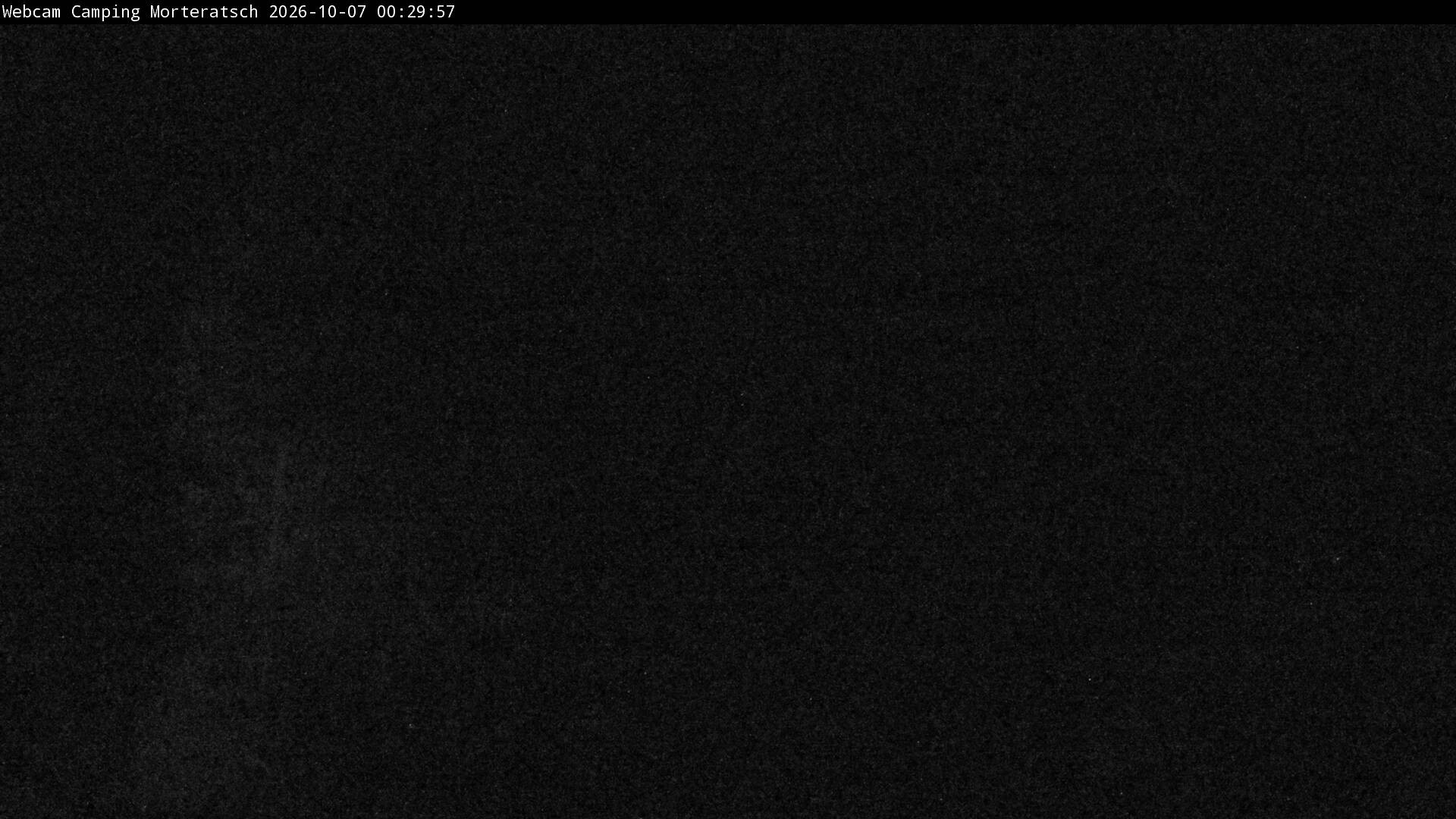 Archiv Foto Webcam Blick Campingplatz Morteratsch
