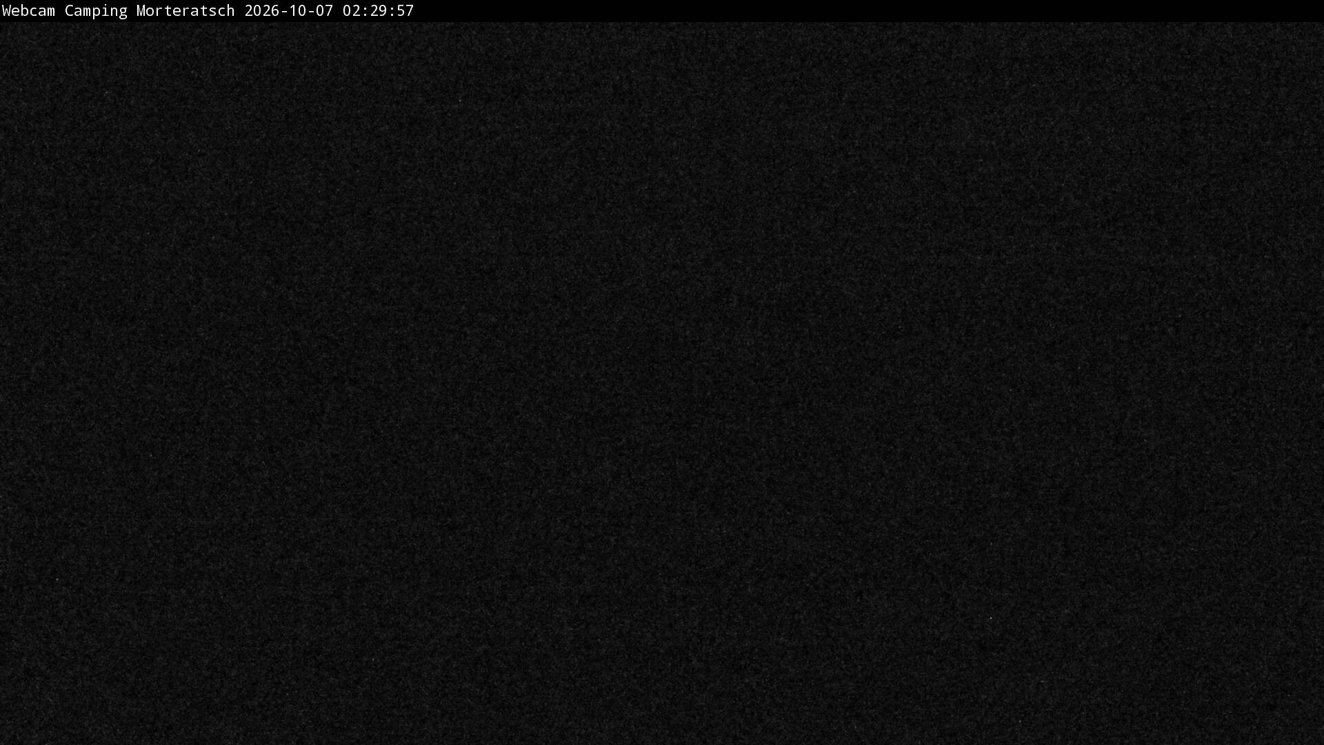 Archiv Foto Webcam Blick Campingplatz Morteratsch
