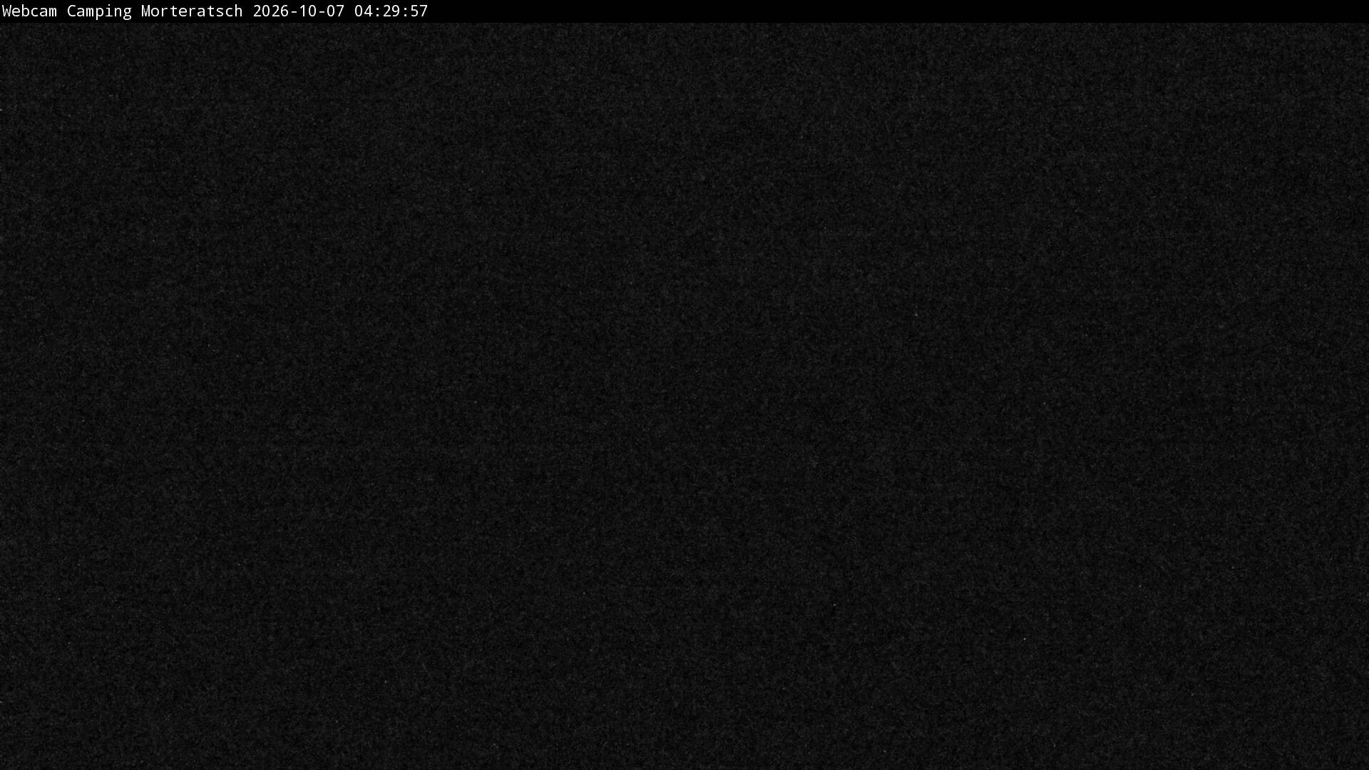 Archiv Foto Webcam Blick Campingplatz Morteratsch