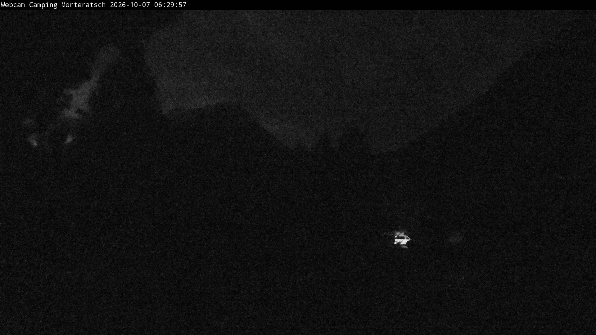 Archiv Foto Webcam Blick Campingplatz Morteratsch