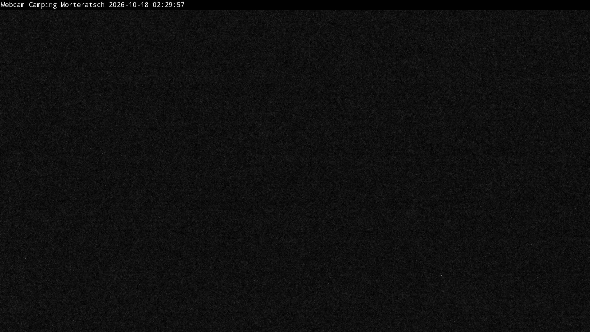 Archiv Foto Webcam Blick Campingplatz Morteratsch