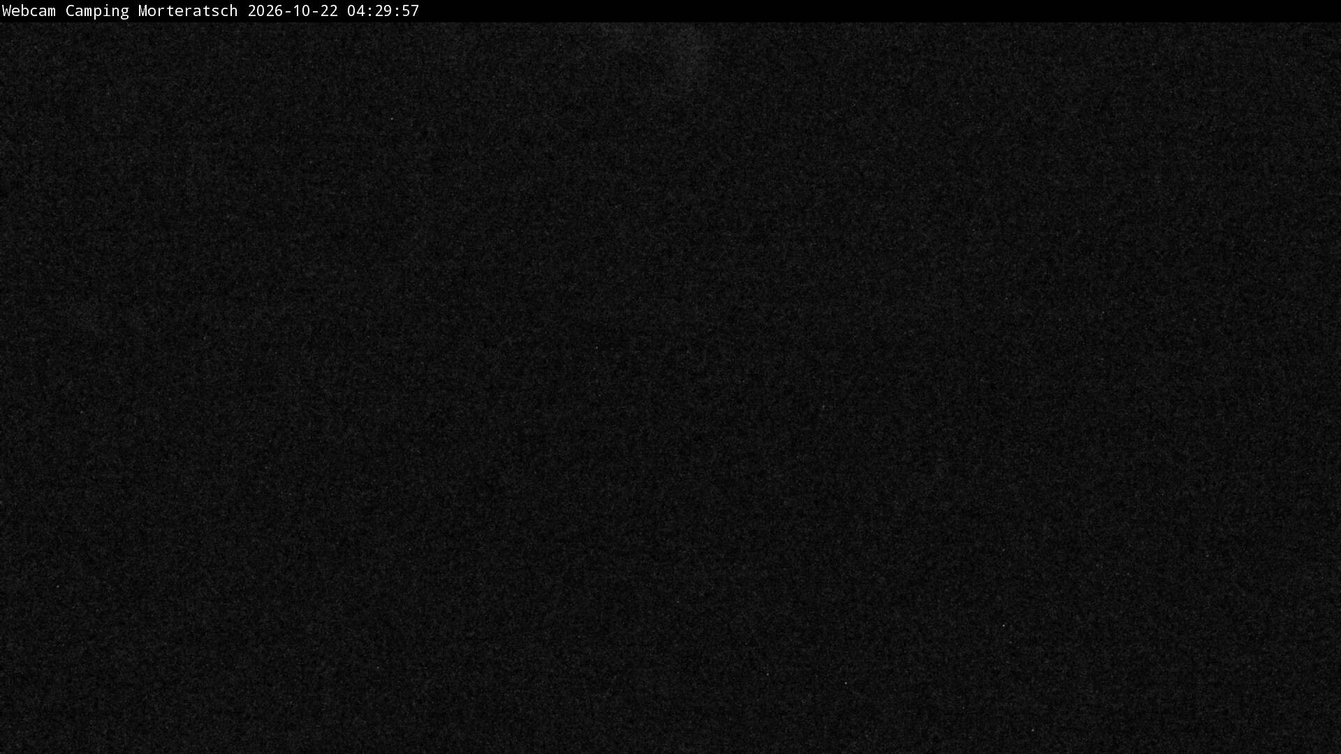 Archiv Foto Webcam Blick Campingplatz Morteratsch