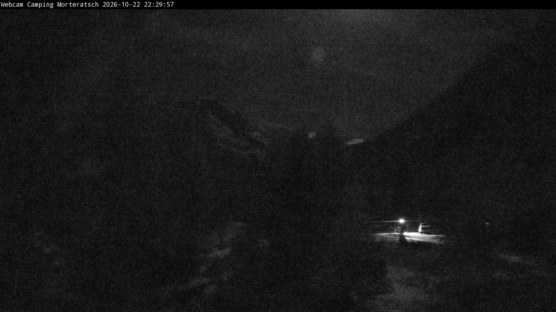 Archiv Foto Webcam Blick Campingplatz Morteratsch