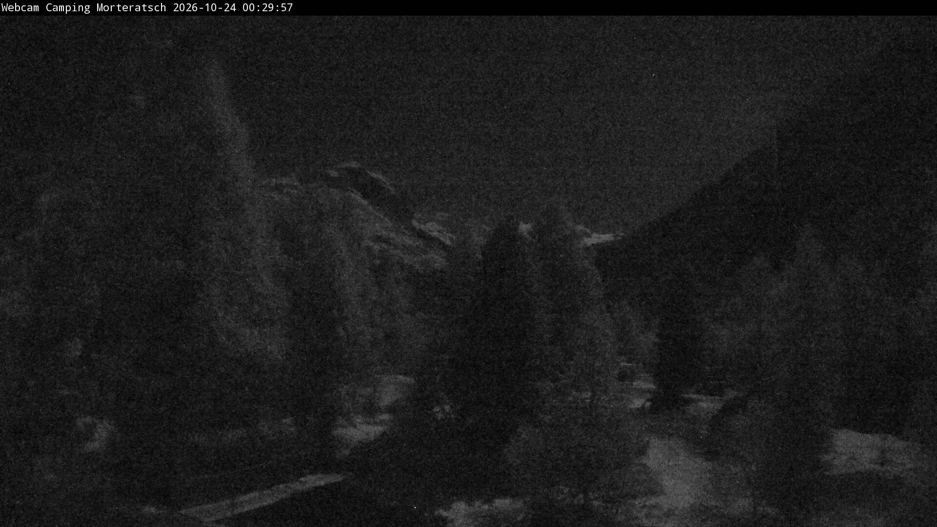 Archiv Foto Webcam Blick Campingplatz Morteratsch