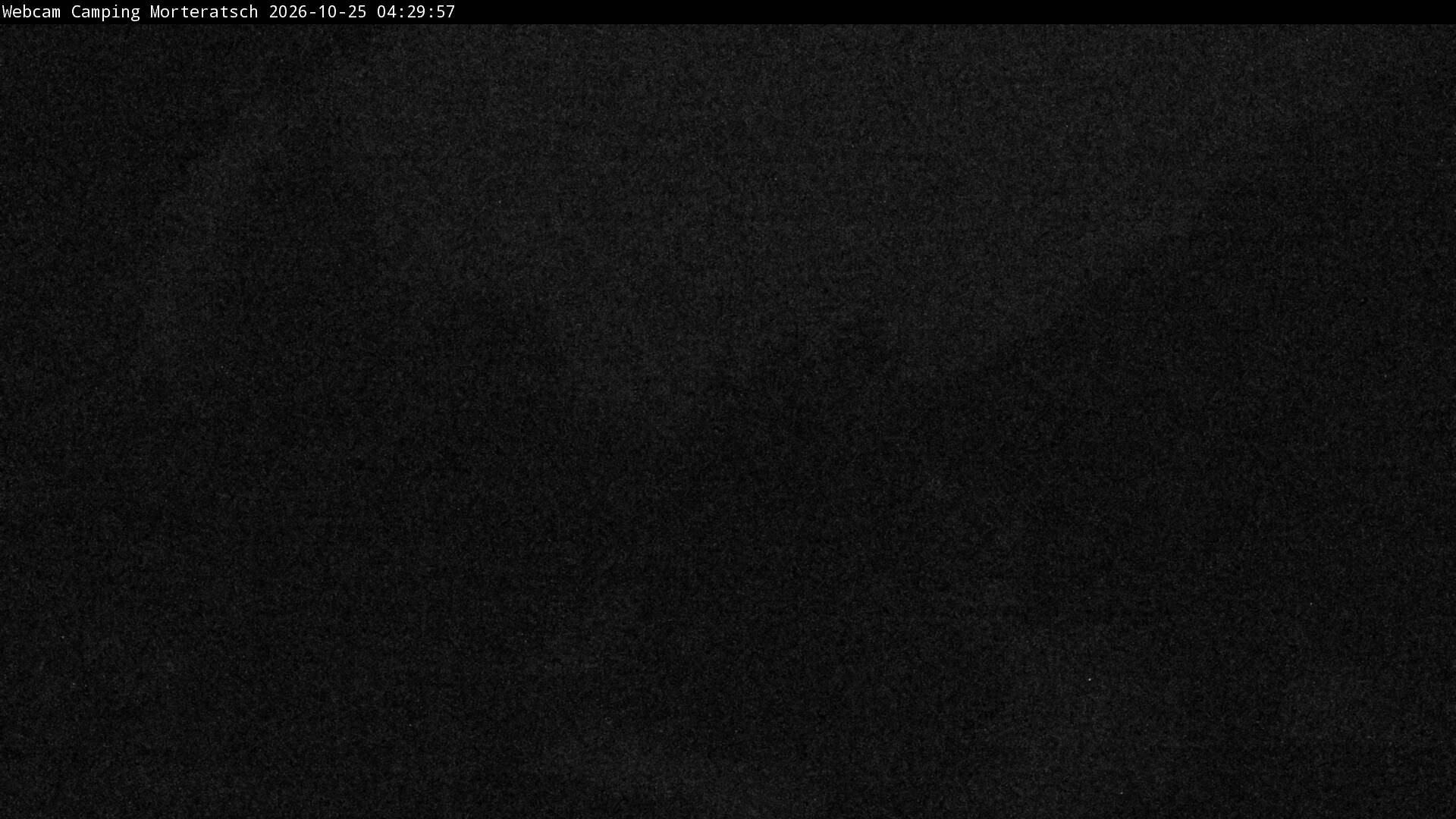 Archiv Foto Webcam Blick Campingplatz Morteratsch