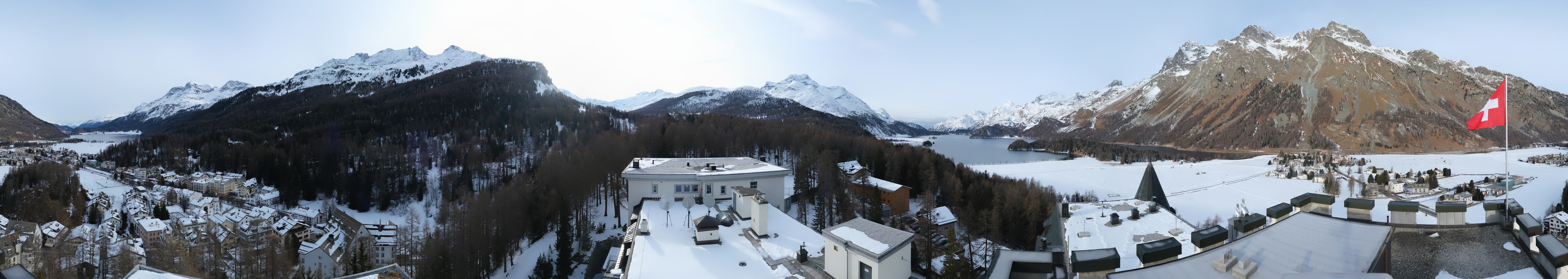 Archiv Foto Webcam Sils im Engadin - Silsersee
