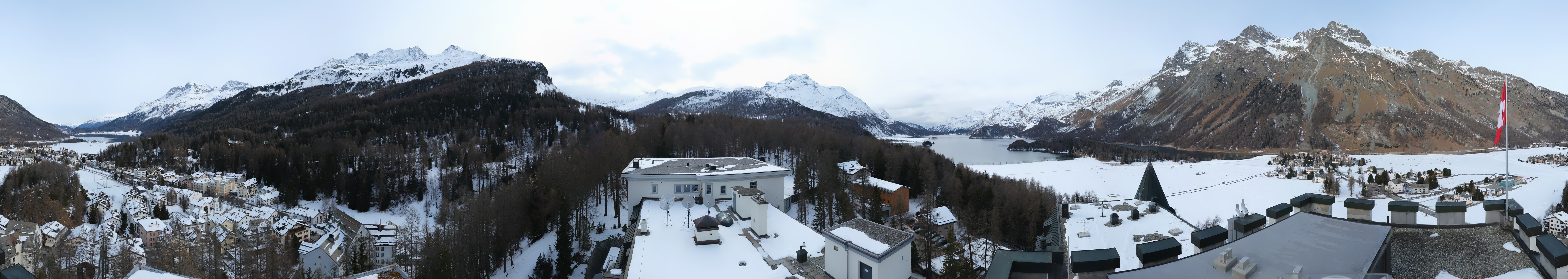 Archiv Foto Webcam Sils im Engadin - Silsersee