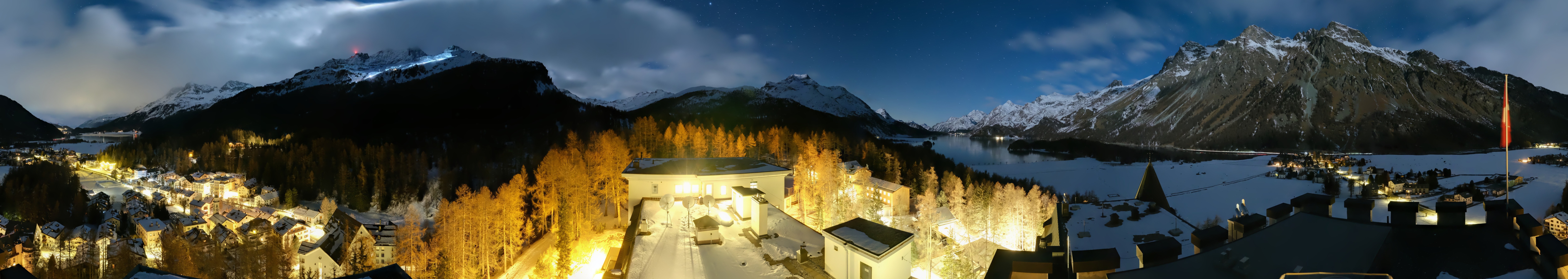 Archiv Foto Webcam Sils im Engadin - Silsersee