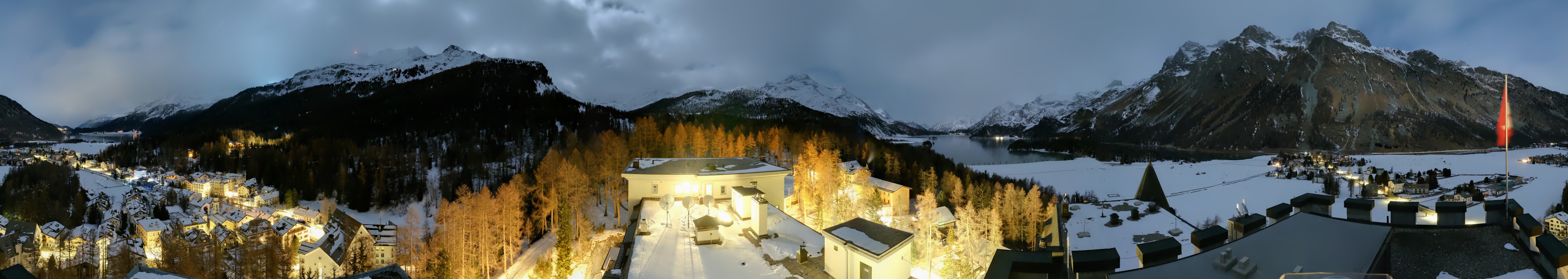 Archiv Foto Webcam Sils im Engadin - Silsersee