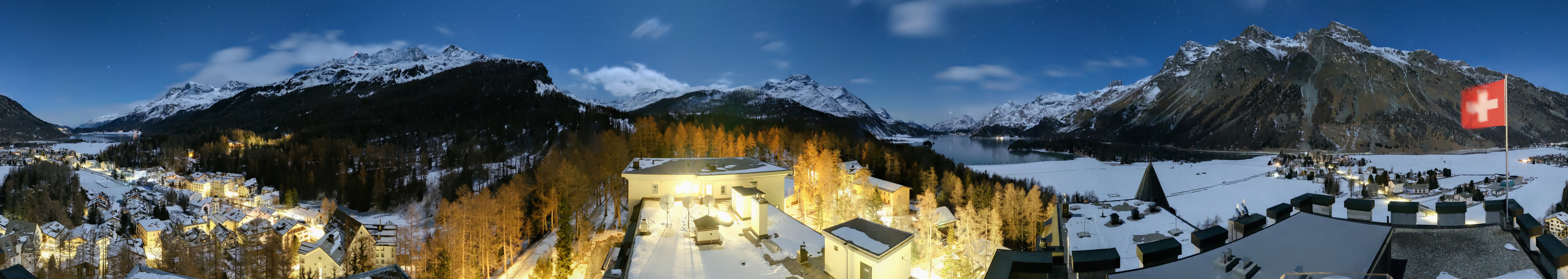 Archiv Foto Webcam Sils im Engadin - Silsersee