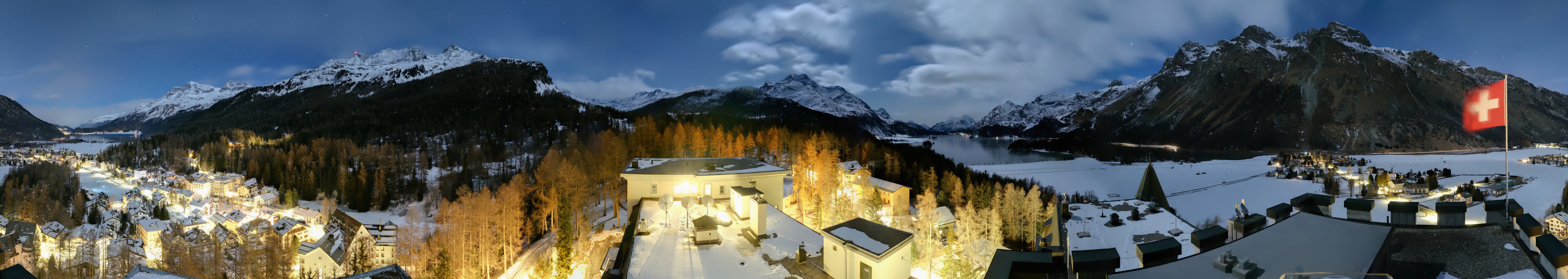 Archiv Foto Webcam Sils im Engadin - Silsersee