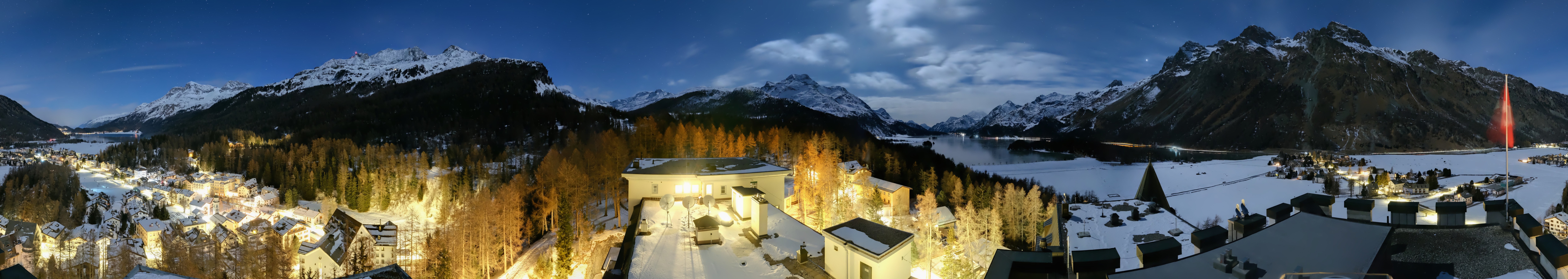 Archiv Foto Webcam Sils im Engadin - Silsersee