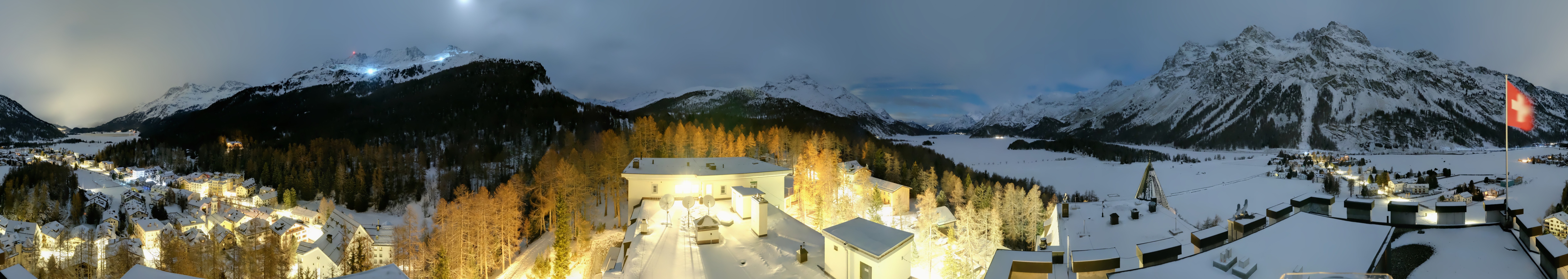 Archiv Foto Webcam Sils im Engadin - Silsersee