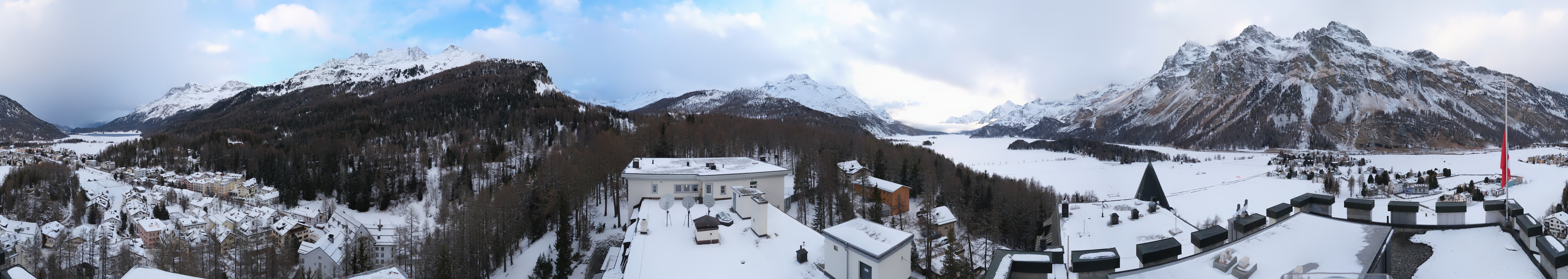 Archiv Foto Webcam Sils im Engadin - Silsersee