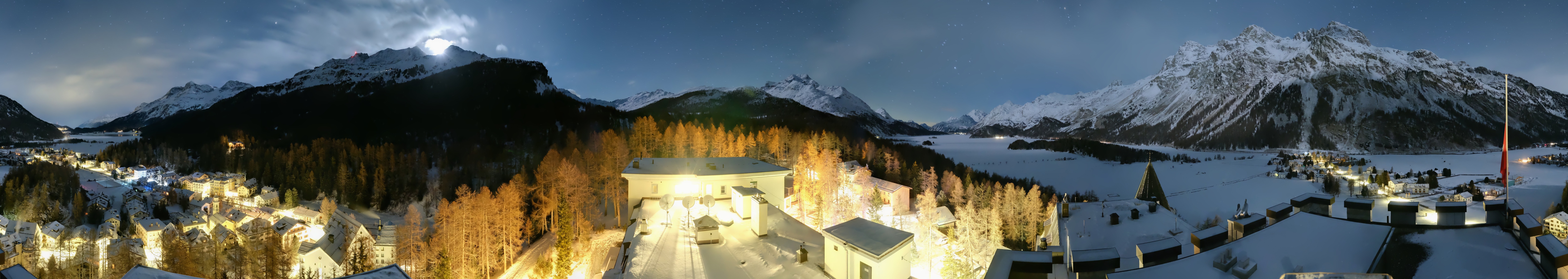 Archiv Foto Webcam Sils im Engadin - Silsersee