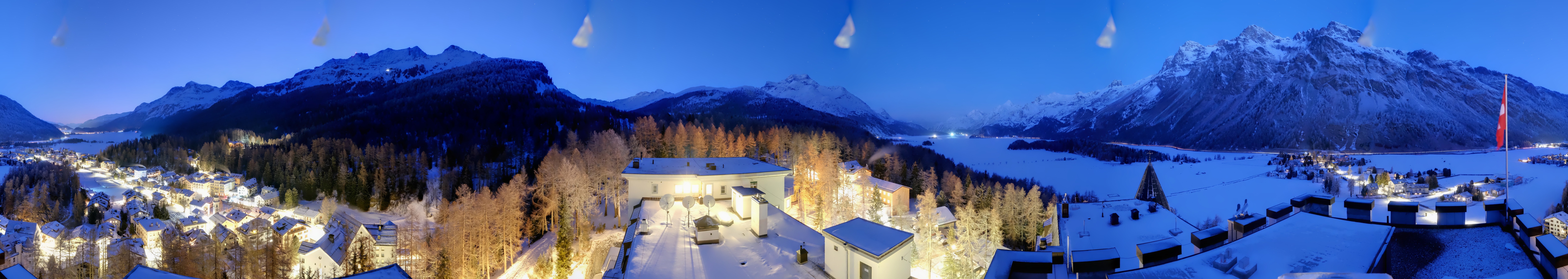 Archiv Foto Webcam Sils im Engadin - Silsersee