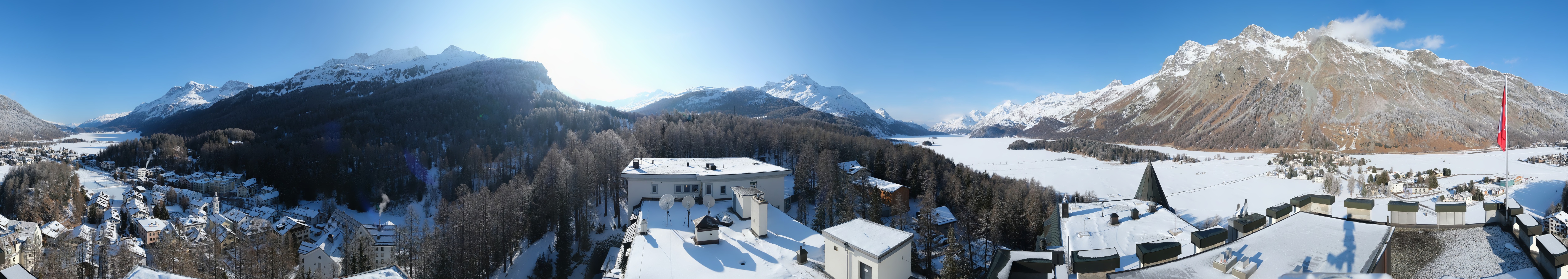 Archiv Foto Webcam Sils im Engadin - Silsersee
