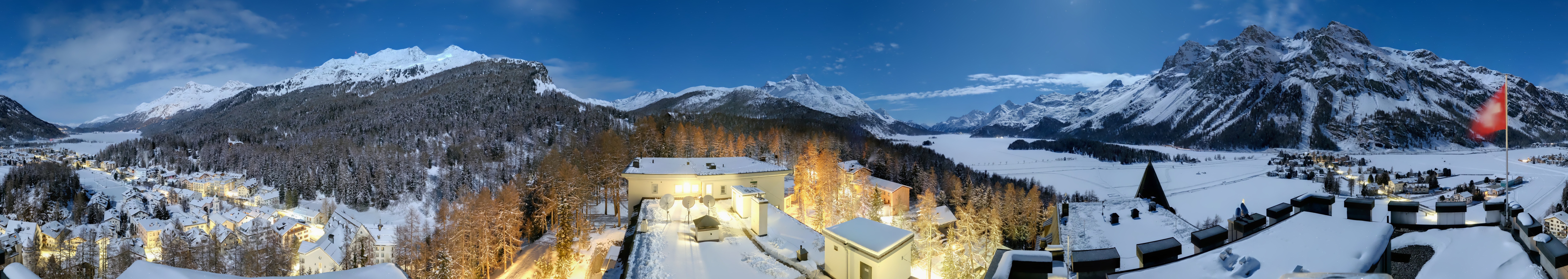 Archiv Foto Webcam Sils im Engadin - Silsersee