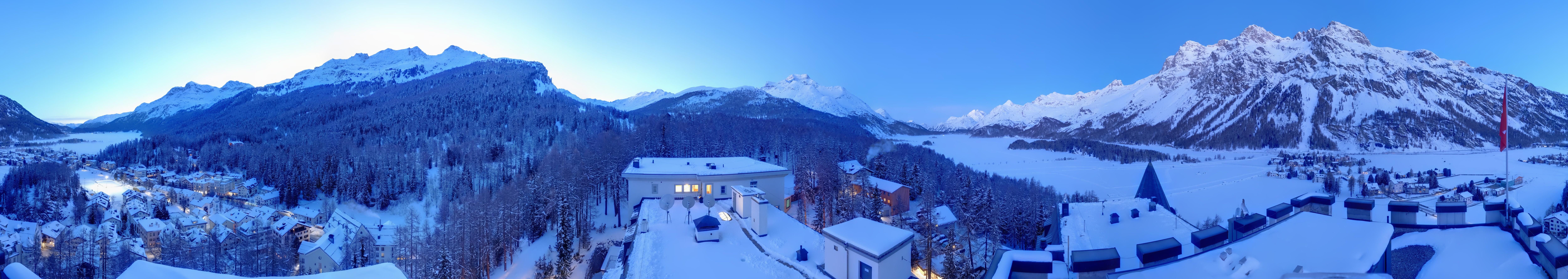 Archiv Foto Webcam Sils im Engadin - Silsersee