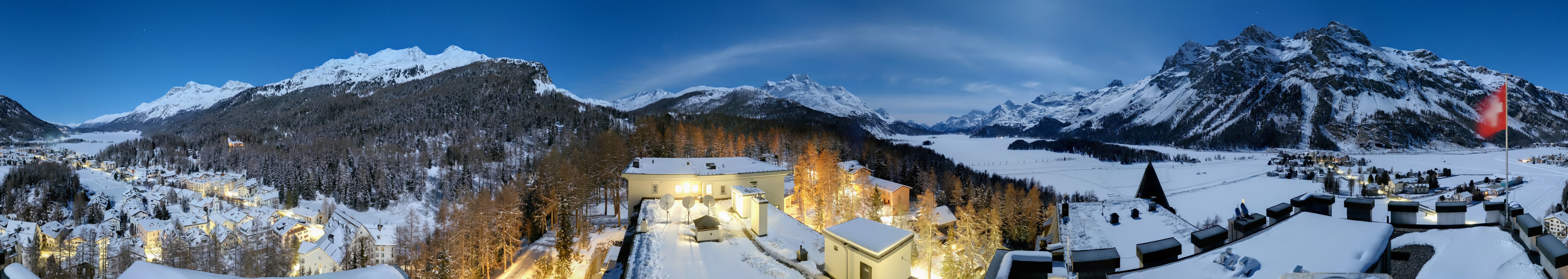 Archiv Foto Webcam Sils im Engadin - Silsersee