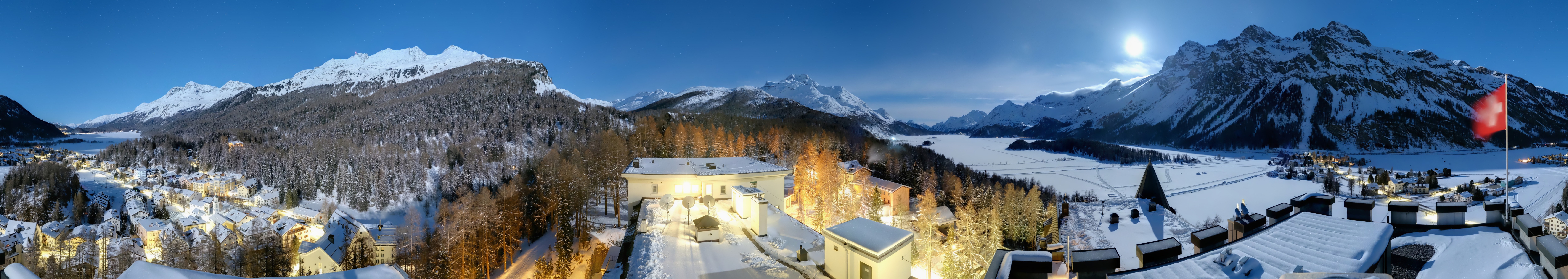 Archiv Foto Webcam Sils im Engadin - Silsersee