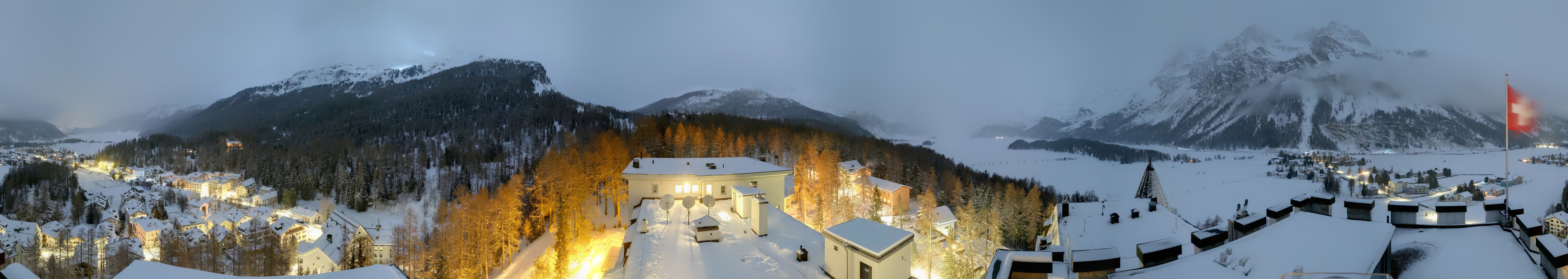 Archiv Foto Webcam Sils im Engadin - Silsersee