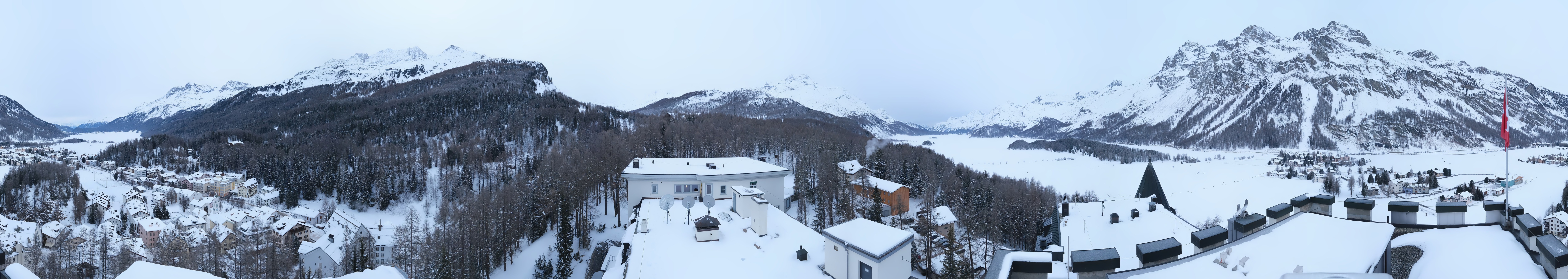 Archived image Webcam Engadin - Lake Silsersee