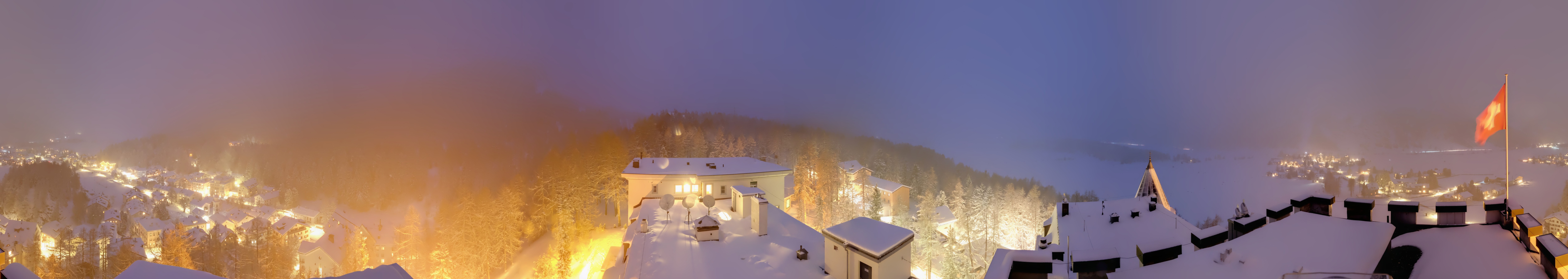 Archived image Webcam Engadin - Lake Silsersee